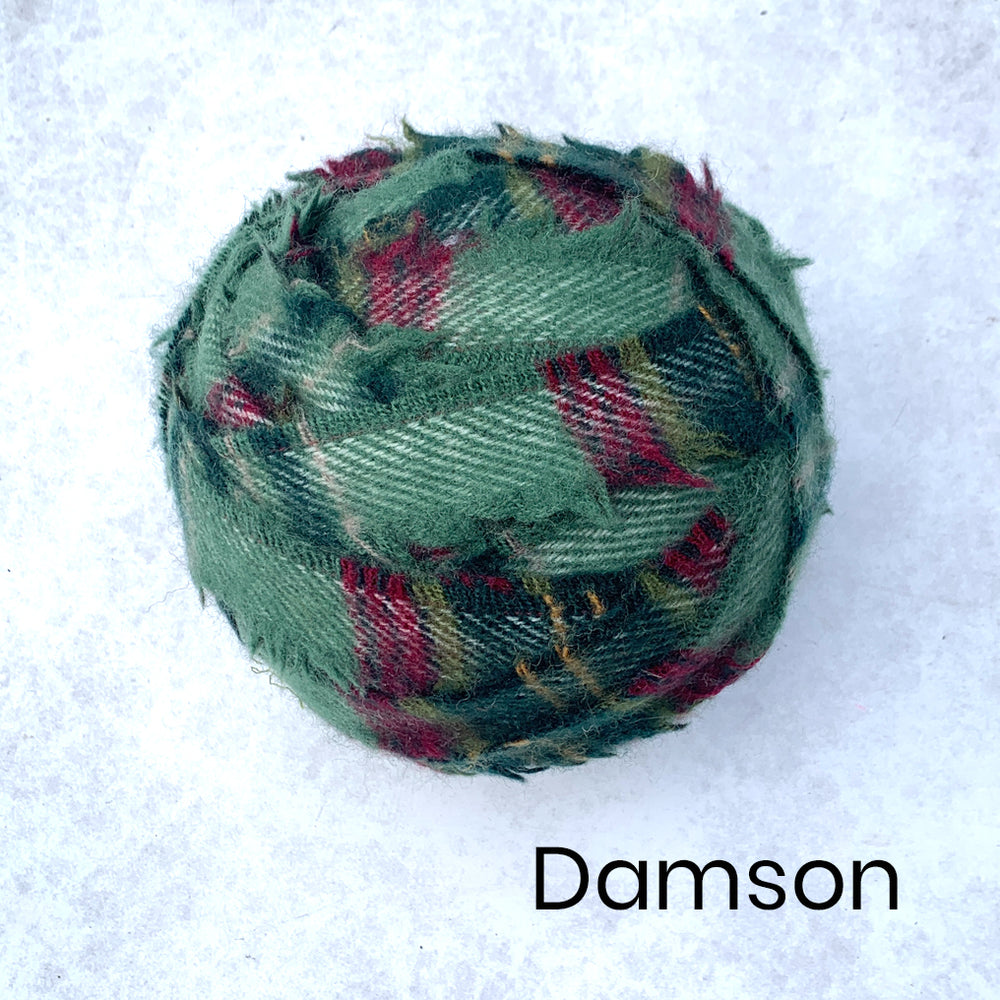 100% Wool Blanket Yarn - Greens