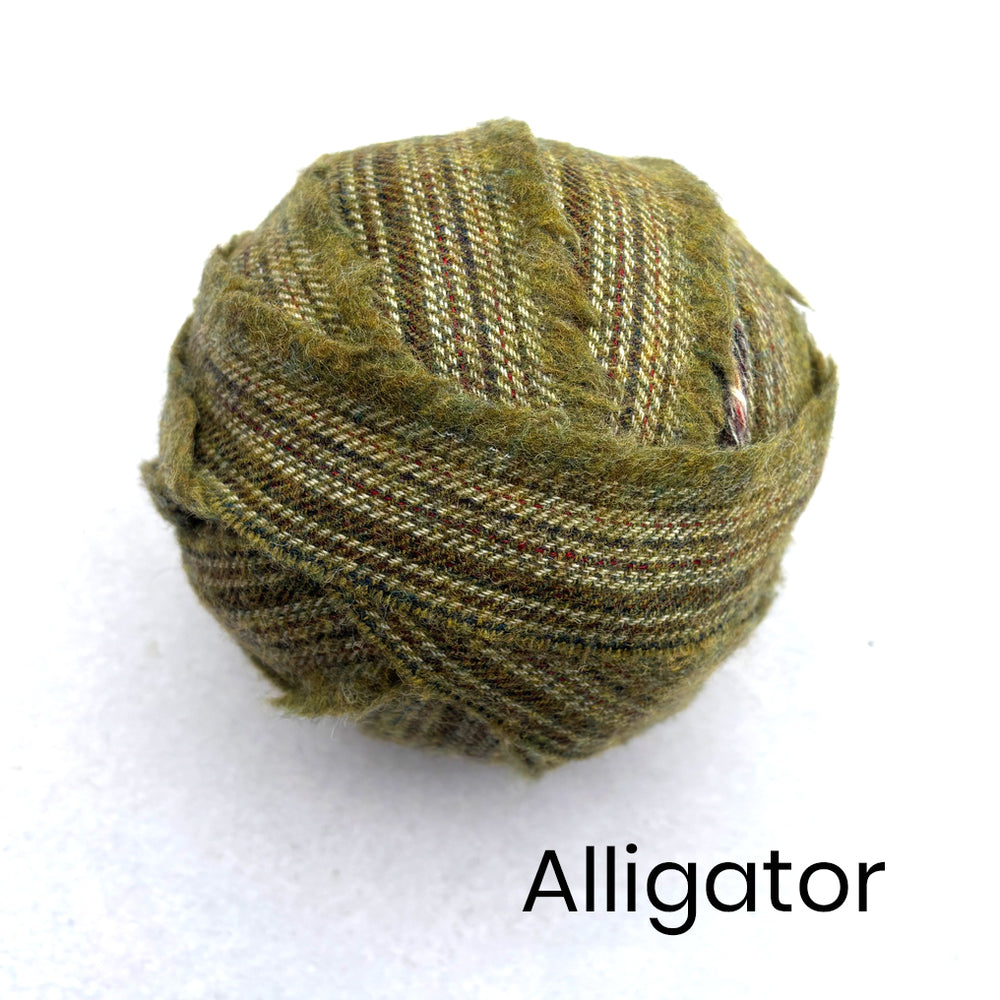100% Wool Blanket Yarn - Greens