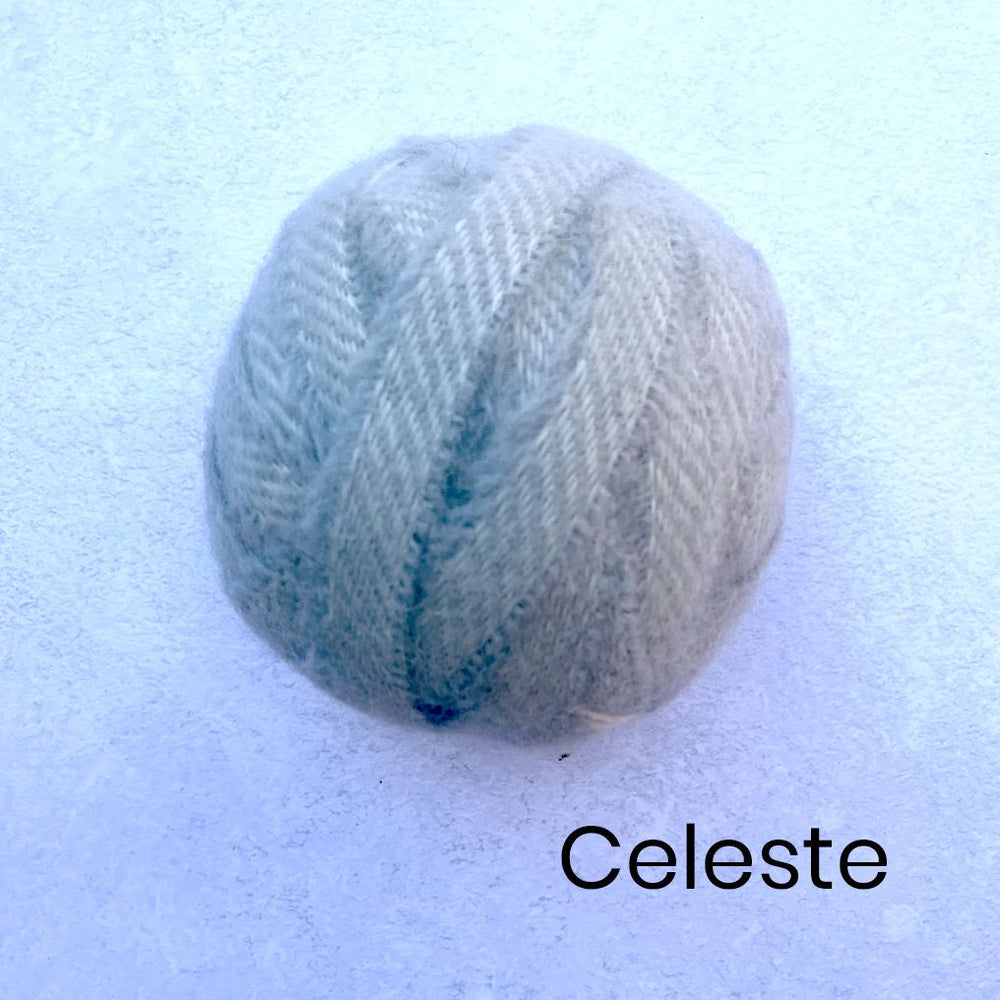100% Wool Blanket Yarn - Blues