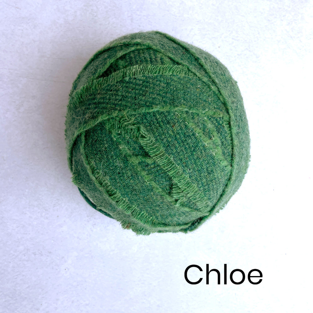 100% Wool Blanket Yarn - Greens