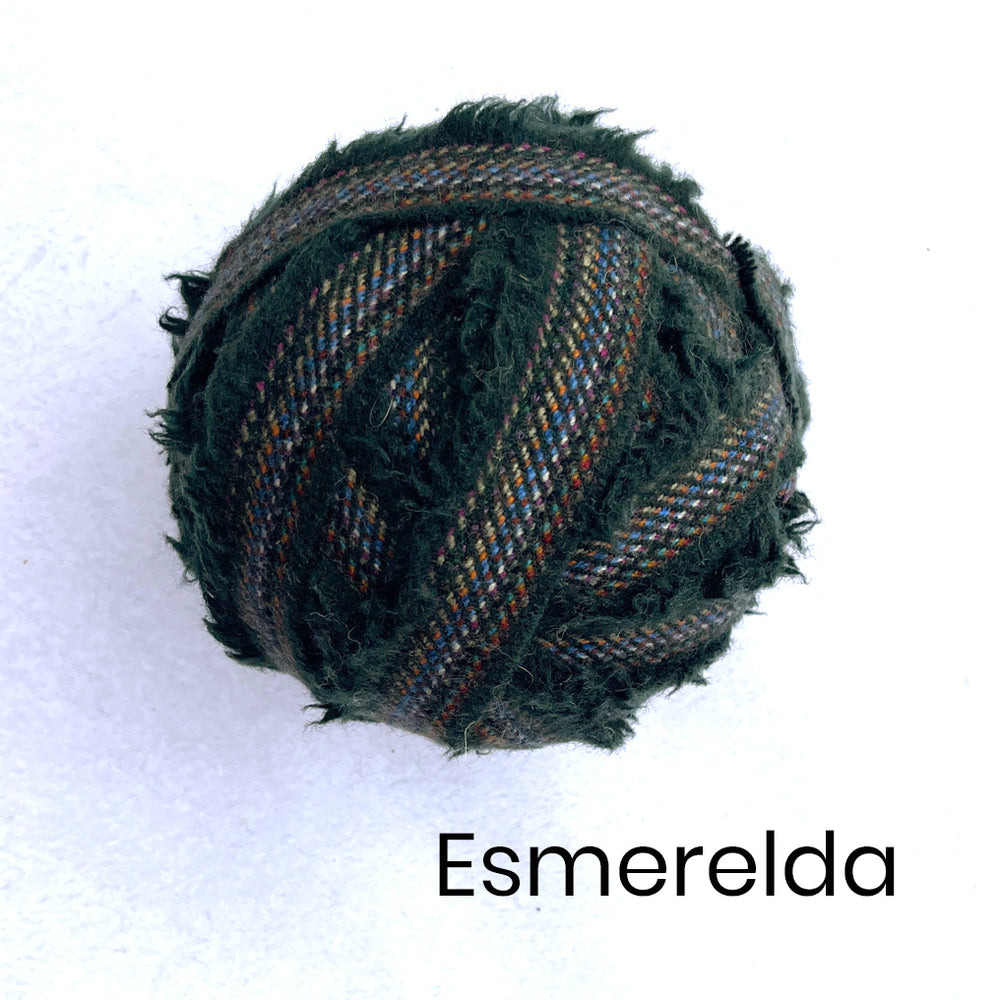 100% Wool Blanket Yarn - Greens