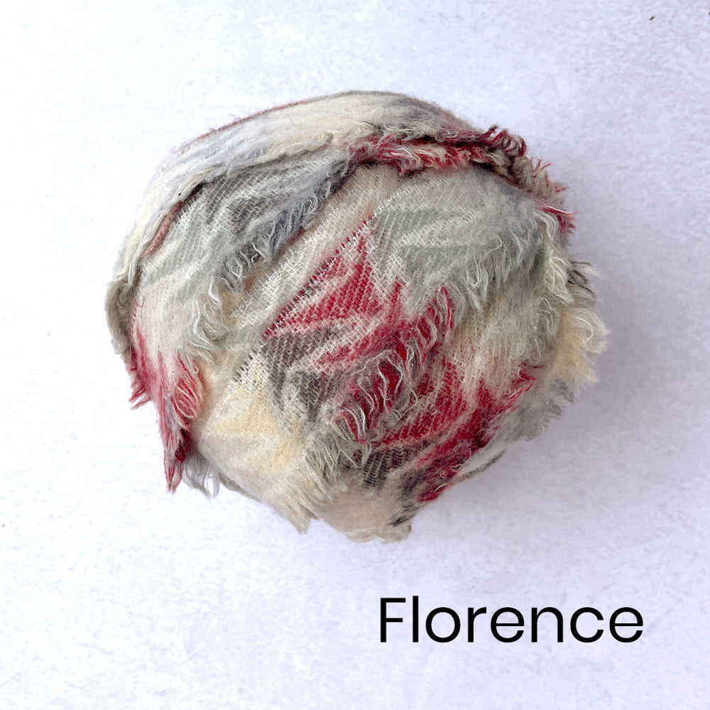100% Wool Blanket Yarn - Multicoloured