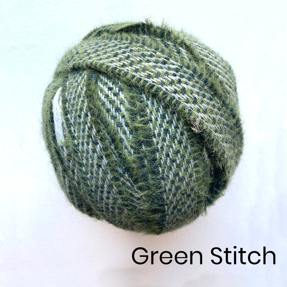 100% Wool Blanket Yarn - Greens