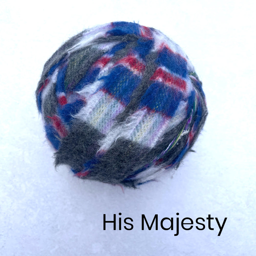 100% Wool Blanket Yarn - Multicoloured