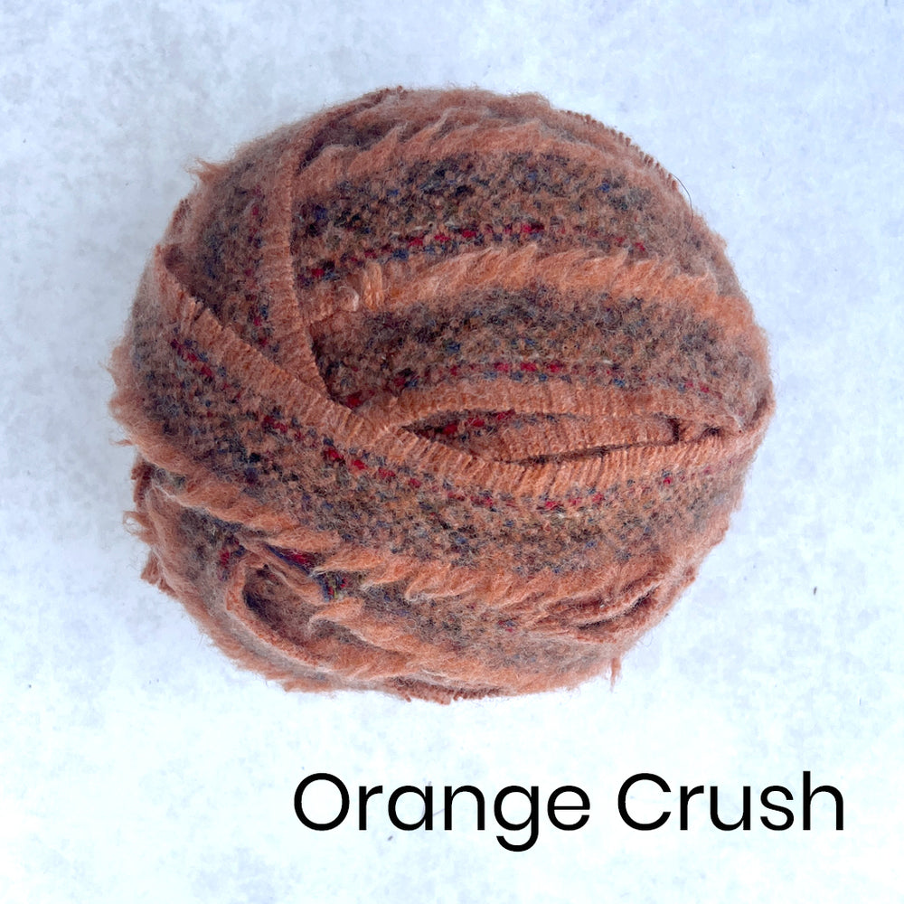 100% Wool Blanket Yarn - Reds, Oranges & Yellows