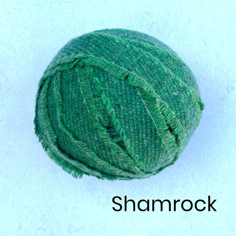 100% Wool Blanket Yarn - Greens