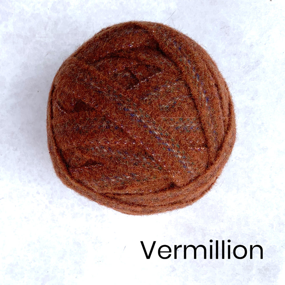100% Wool Blanket Yarn - Reds, Oranges & Yellows