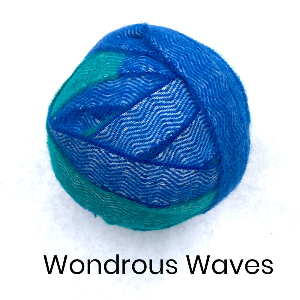 100% Wool Blanket Yarn - Blues