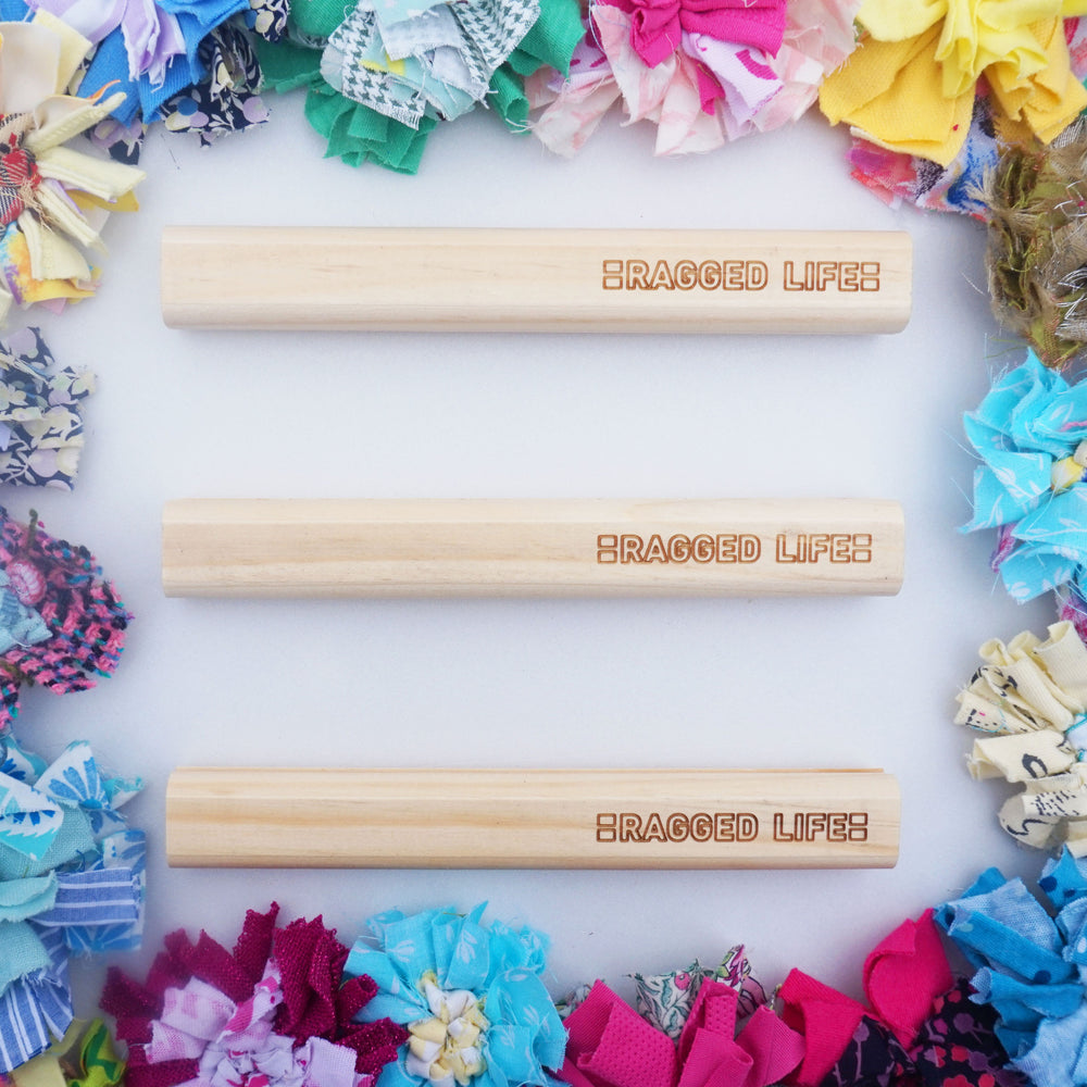 Wooden Rag Rug Gauge | Perfect for Rug Making | Time-saving Tool