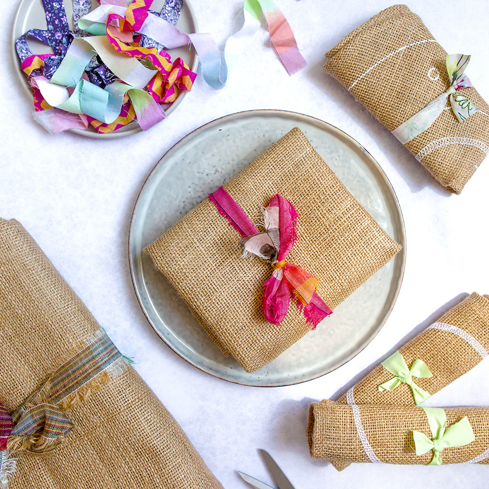 10 holes per inch rag rug hessian for rug making