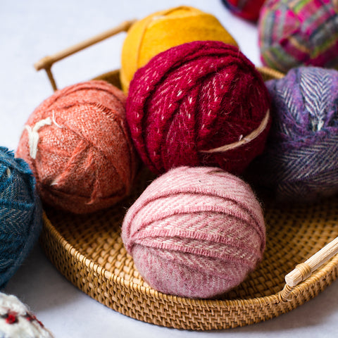 Ragged Life 100% Wool Blanket Yarn Lucky Dip Pack - 1kg
