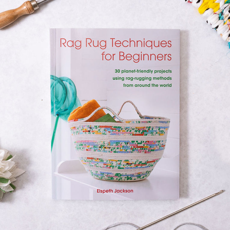 Rag rug techniques for Beginners Book by Elspeth Jackson